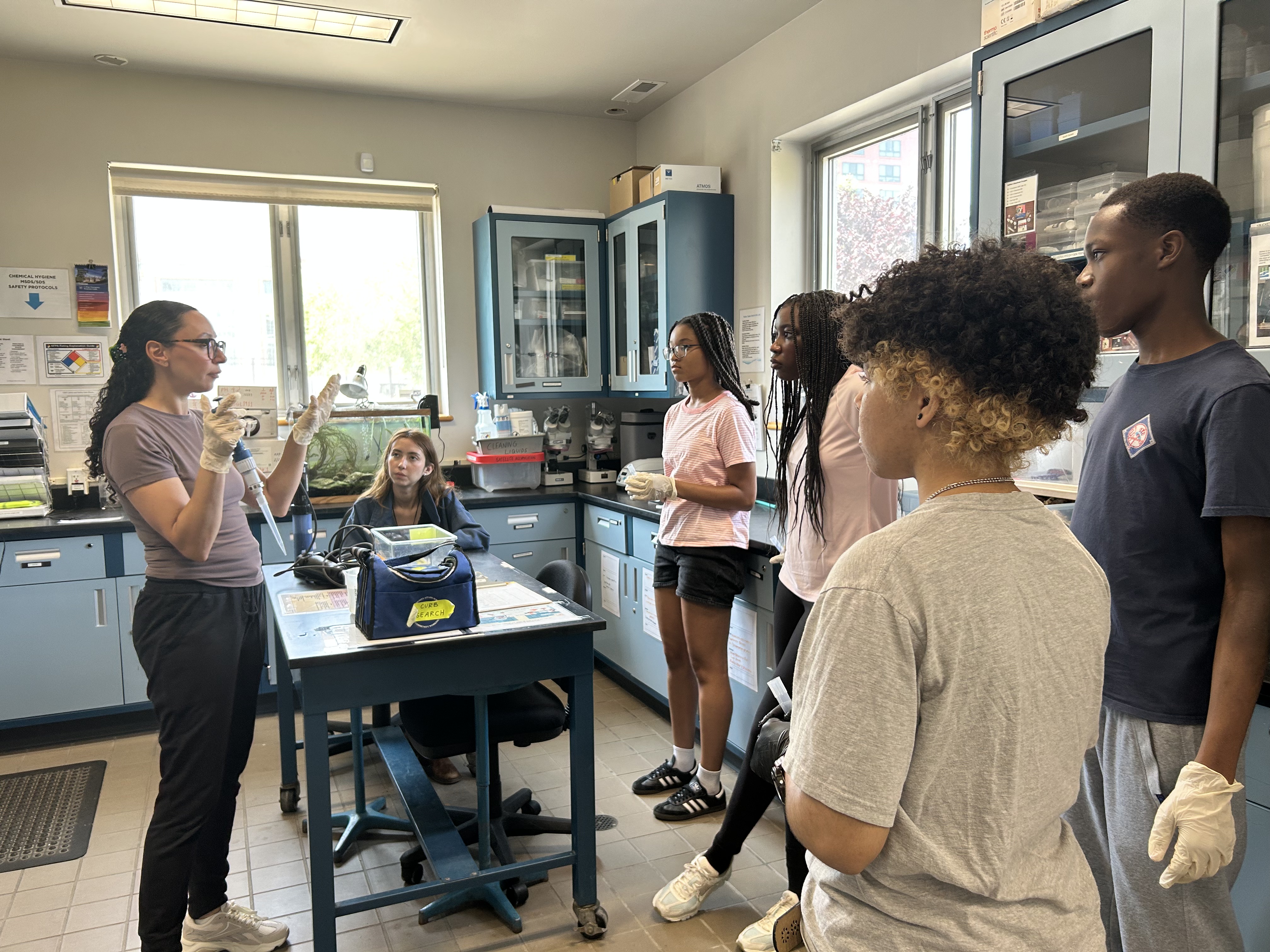 Blue Team Water Sample Processing